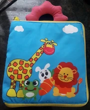 Juguetes Educativos de alta calidad para niños, libro cognitivo de bebé, paño suave para bebé, desarrollo de la inteligencia, aprendizaje de imagen, libro cognitivo