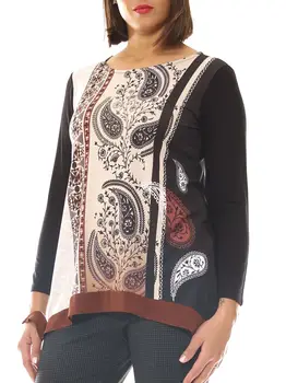 

Maxi jersey women jersey fancy with pointed side size soft