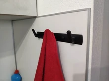 Hook Bathroom-Hardware Wall-Hang White/black Mounted