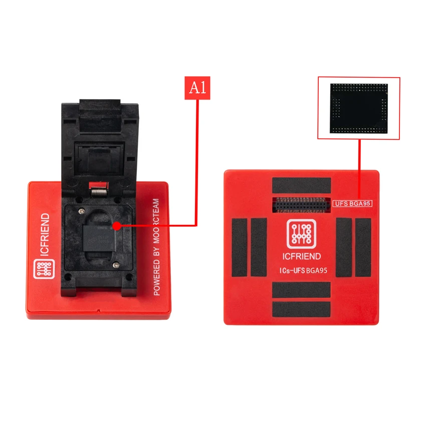 Новый оригинальный Moorc UFS BGA 3 в 1 для Z3X легкий Jtag Plus Box work поддержка 153 254 95