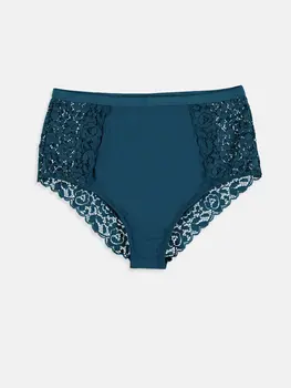 

Detailed with lace High Waist Panties