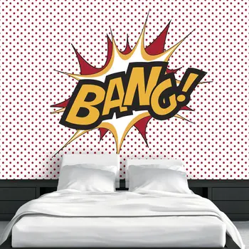 

Wall mural-BANG! -100x70 cm