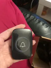 Timbre inalámbrico sin batería, luz led con enchufe europeo, resistente al agua, largo alcance de 300m, inteligente, 433mhz