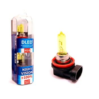 

Halogen car lamp H7 H8 H9 H10 H11 9005 9006 dled Night Vision + 100%