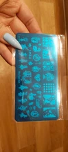Manicure-Set Stamping-Plates Nail-Stamp Poker-Girl Mouteen024 Cartoon for Alice Newest