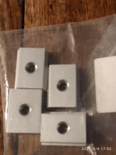 Tuerca deslizante de aleación de aluminio M6 M8 t-track tuerca de ranura en T para herramienta de carpintería, tornillos de fijación de ranura