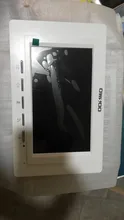 OWSOO-videoportero con cable de 7 pulgadas, intercomunicador a prueba de lluvia, intercomunicador Visual, Audio bidireccional, desbloqueo remoto, videoportero