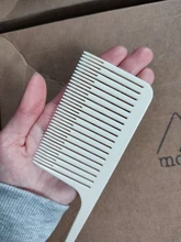 VOGVIGO-peines de diente ancho grandes con mango de gancho, peine para reducir la pérdida de pelo, herramientas de peinado para salón de peluquería profesional