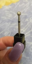 HYTOOS-broca de diamante para uñas, Bola de 2,3-5,0mm, cortadores para manicura y limpieza de cutículas, accesorios de taladro giratorio, herramienta de belleza para uñas
