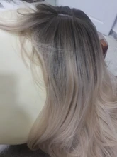 HENRY MARGU-peluca larga de cabello ombré ondulado para mujer, cabello sintético con flequillo, Natural, resistente al calor, para Cosplay diario