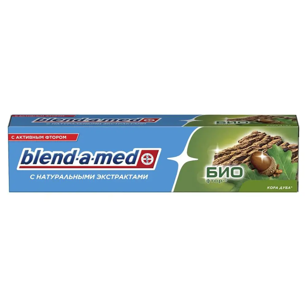 Зубная паста Blend-a-med БИО Кора дуба, 100 мл