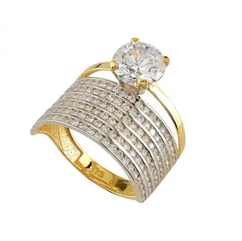 

Six Row Engagement Wedding Ring 01-170-TYTT0177