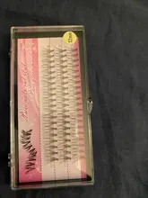 Racimo de pestañas individuales 60 uds, maquillaje profesional, pestañas postizas, extensiones de pestañas