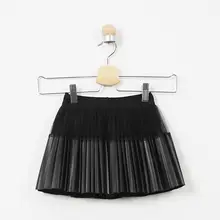 Пончо черная юбка Модный Стиль Тренд топ для девочек
