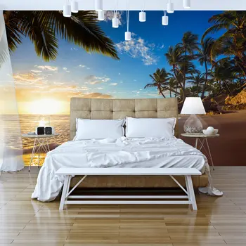 

Wall mural-Tropical Beach - 100x70 cm