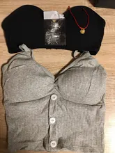 Sujetador deportivo de algodón con botones para mujer, ropa interior para chica, Push-Up, para correr y Yoga