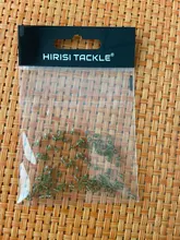 Ganchos de pesca de goma, topes para pendientes, tuercas, 100 Uds.