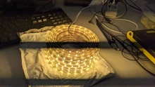 Flexible Light Lamp Ribbon-Tape Led-Strip Holiday Christma Smd 5050 Waterproof OSIDEN