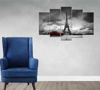 

Eiffel Tower 5 Piece Mdf Table