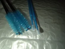 Hisopo de algodón desechable para extensión de pestañas, hisopo de limpieza de pestañas, herramienta cosmética, 100 Uds./50 Uds.