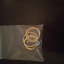 Anillo de boda con ondas y relámpago para mujer, conjunto de anillos de oro, joyería a la moda, venta al por mayor