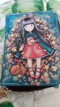 Cartera con patrón de dibujos animados para niños, Tarjetero, monedero, funda para pasaporte, Tarjetero Rfid
