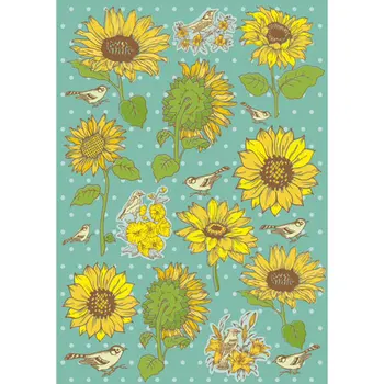 

Rice paper for Decoupage "" craft Premier "", A3, 25 g/m, "Sunflower peas" "cp03543