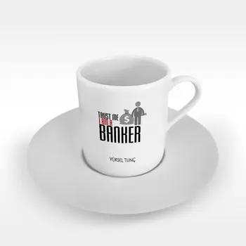 

Personalized Professional Banker Turkish coffee Cup-2