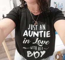 La tía y sobrino camisas una tía en el amor con su chico, sólo un niño en el amor con su tía y sobrino camisas