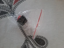 1pc negro rojo blanco/redondo basculante interruptor de palanca 6A/250VAC 10A 125VAC de tapa del interruptor con botón de plástico 2PIN