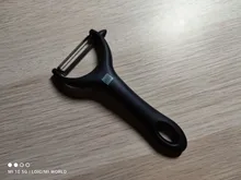 Huohou-pelador de melón y frutas, acero inoxidable, cuchillo de cepillado multifunción