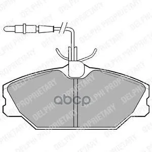 Lp788_!Колодки Дисковые П Renault Laguna 1.6-2.2dti 93-01/Megane 1.6-1.9dti 96 Delphi Lp788 Delphi арт. LP788
