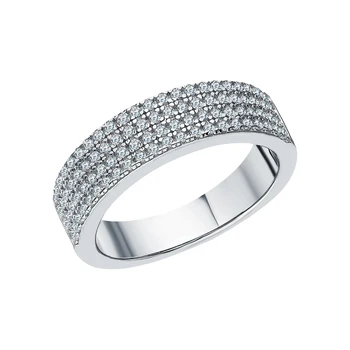 

Silver ring with cubic zirconia sunlight sample 925