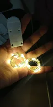 Lights Bedroom Decor Fairy-String Battery-Operated Led-Copper Outdoor Waterproof 10pcs