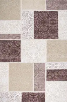 

Quantity surveying Elvis 2 'x 3' Polypropylene Beige/Burgundy Runner Rug