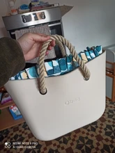 Forro de borde Floral con estampado colorido, bolsillo con cremallera interior para Mini bolsa clásica, inserto de Obag con revestimiento interior impermeable para bolsa O bolsa