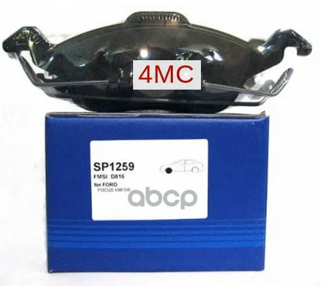 Колодки Тормозные Ford Focus 9805 Передние Sangsin Brake Sp1259 Sangsin brake арт. SP1259