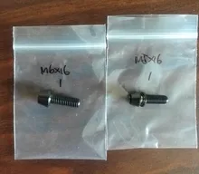 Tornillos y tuercas de titanio para vástagos de bicicleta, pieza de cabeza cónica con arandela M5 x 16 mm, M5 x 18mm y M5 x 20 mm, color dorado, azul, negro y tornasolado