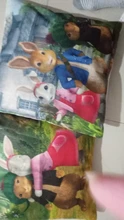 Cushion-Cover Pillow-Case Linen Fairy-Tale Rabbit Cartoon Sofa Room-Decor Home Colorful