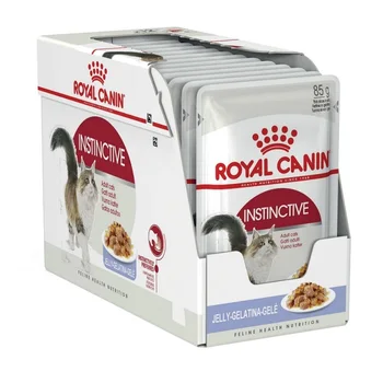 

Royal Canin Instinctive (Gelatina) Alimento para Gatos Adultos 12 X 85 Gramos