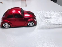 Ratón inalámbrico 3d para ordenador de coche, Mini Usb óptico VW escarabajo, regalo para chico, ergonómico, para Mac, portátil y Escritorio