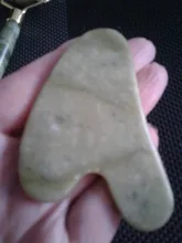 Gua Sha-Rodillo de Jade Natural, masajeador de cara delgada, herramientas de elevación, piedra verde, antiedad, arrugas, belleza de la piel, conjunto de cuidado