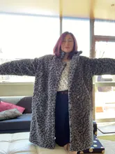 Coats Teddy Bear-Jackets Faux-Fur Leopard Female Long Women Luxury Outerwear Thick Winter