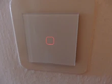 Wall-Light Switch Crystal Glass-Panel Touch-Switch Minitiger 1-Gang 2-Way Control Standard