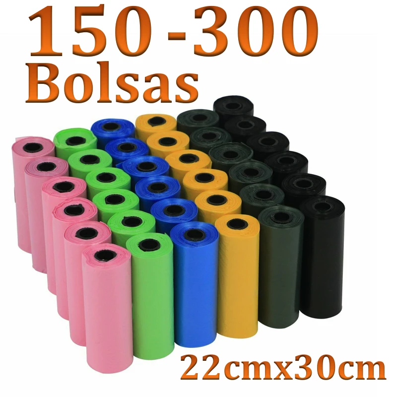 Dacada2005 Bolsas Caca Para Excrementos De Perro 150/300/600 Bolsa Multicolor caca bolsa Para Perro Mascotas
