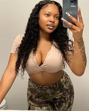 Pelo virginal brasileño de la onda profunda mechones 1/3/4 mechones Color Natural rizado profundo mechones suave humano brasileño teje 100 g/Pc