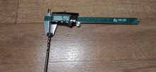 FUJIWARA-Calibrador digital de acero inoxidable Vernier, de 0 a 150mm, 1/64 fracción/MM/pulgada, LCD, resistente al agua, IP54