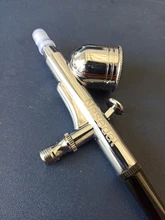 Nasedal-compresor de aerógrafo de doble acción, función de parada automática, conjunto PISTOLA DE PULVERIZACIÓN, interruptor táctil de potencia ajustable, 0,2mm/0,3mm/0,5mm