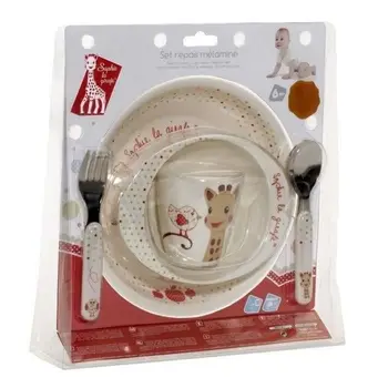 

SOPHIE FHE GIRAFE Set meals 4 PCs model Kiwi