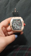 Reloj deportivo con esfera grande para hombre, cronógrafo de cuarzo, militar, dorado, de lujo, Hip-Hop